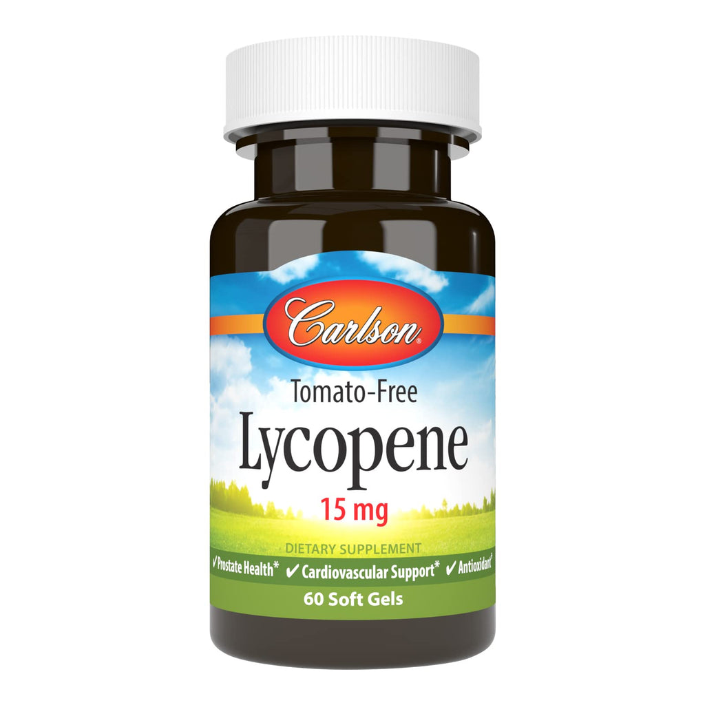 Carlson Lycopene 15 mg Prostate Health - 60 Softgels