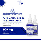 ABCOCID Monolaurin Liquid Extract 900 mg - 4.8 Oz - image 4