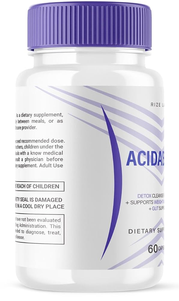 rize labs Acidaburn Capsules Maximum Strength Formula - 60 Capsules - image 4