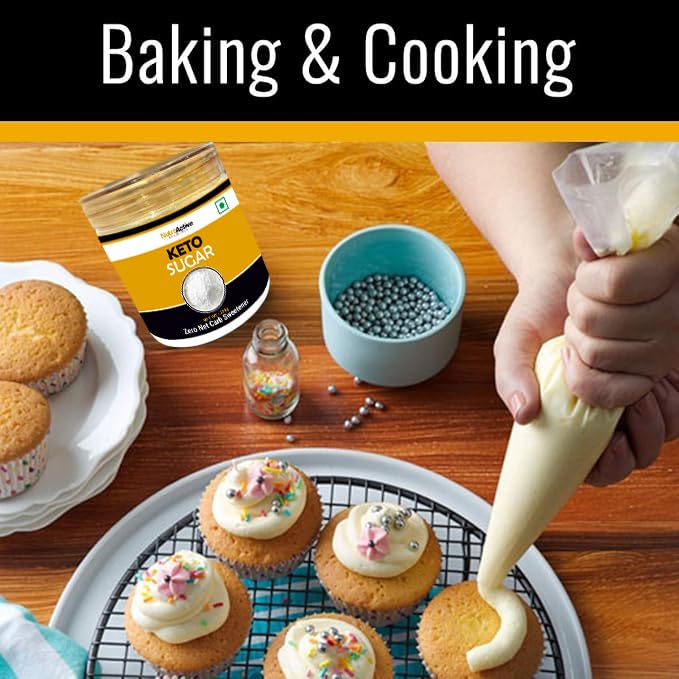 NutroActive Keto Sugar Zero Carb Sweetener - 250g - image 5