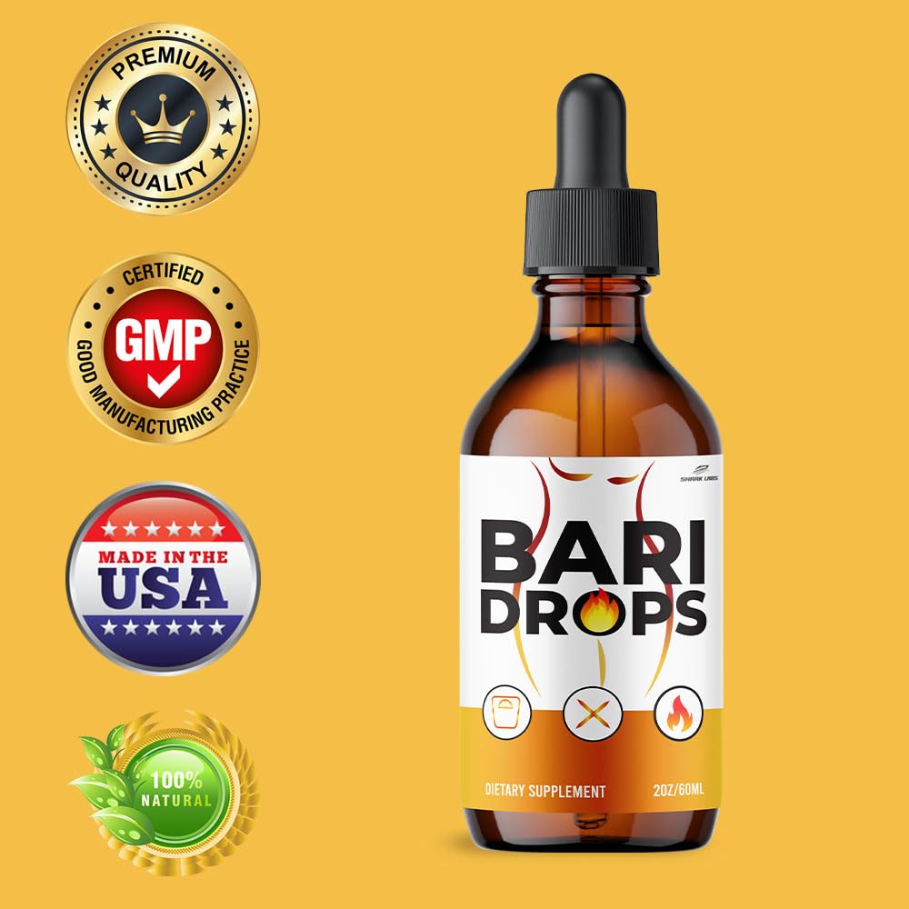 Shark Labs Bari Drops Liquid Supplement - 60 mL - image 3