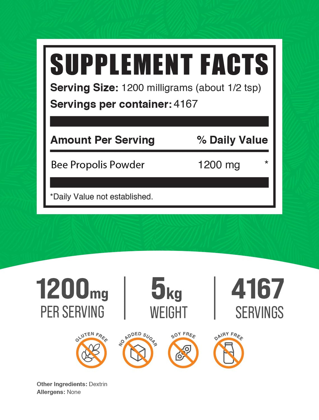 BulkSupplements.com Bee Propolis Powder