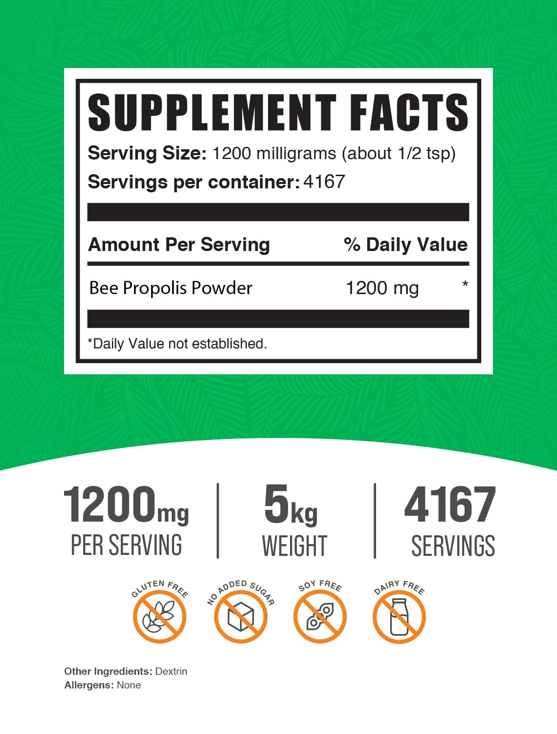BulkSupplements.com Bee Propolis Powder