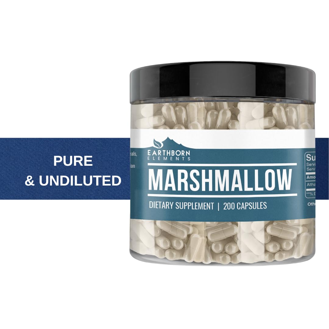 Earthborn Elements Marshmallow Root Extract - 200 Capsules - image 4
