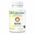 Dr Clark MSM Supplement 600mg - 100 Capsules