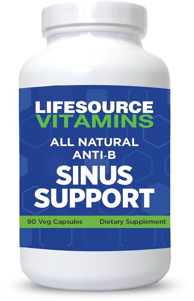 LifeSource Vitamins All Natural Sinus Support - 90 Capsules