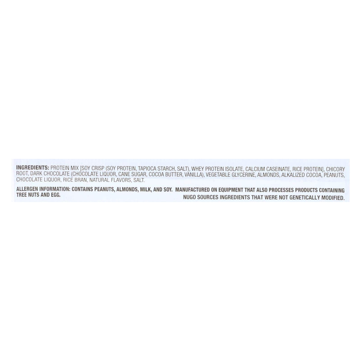 NuGo Nutrition Slim Bar Brownie Crunch - 12 Bars - image 2