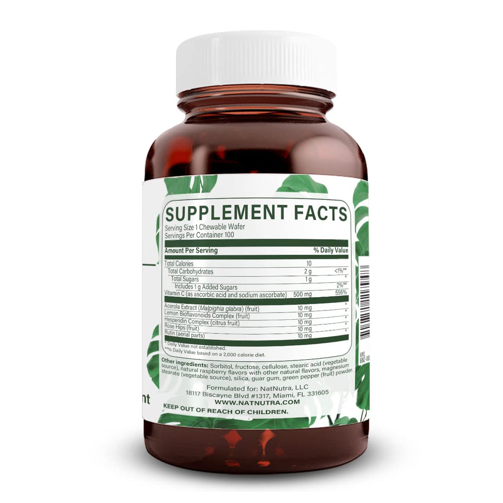 Natural Nutra Chewable Vitamin C Supplement 500 mg Parent