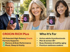 Saffron Health Sciences Crocin Brain Supplement for Memory & Focus - 60 Tablets - image 3
