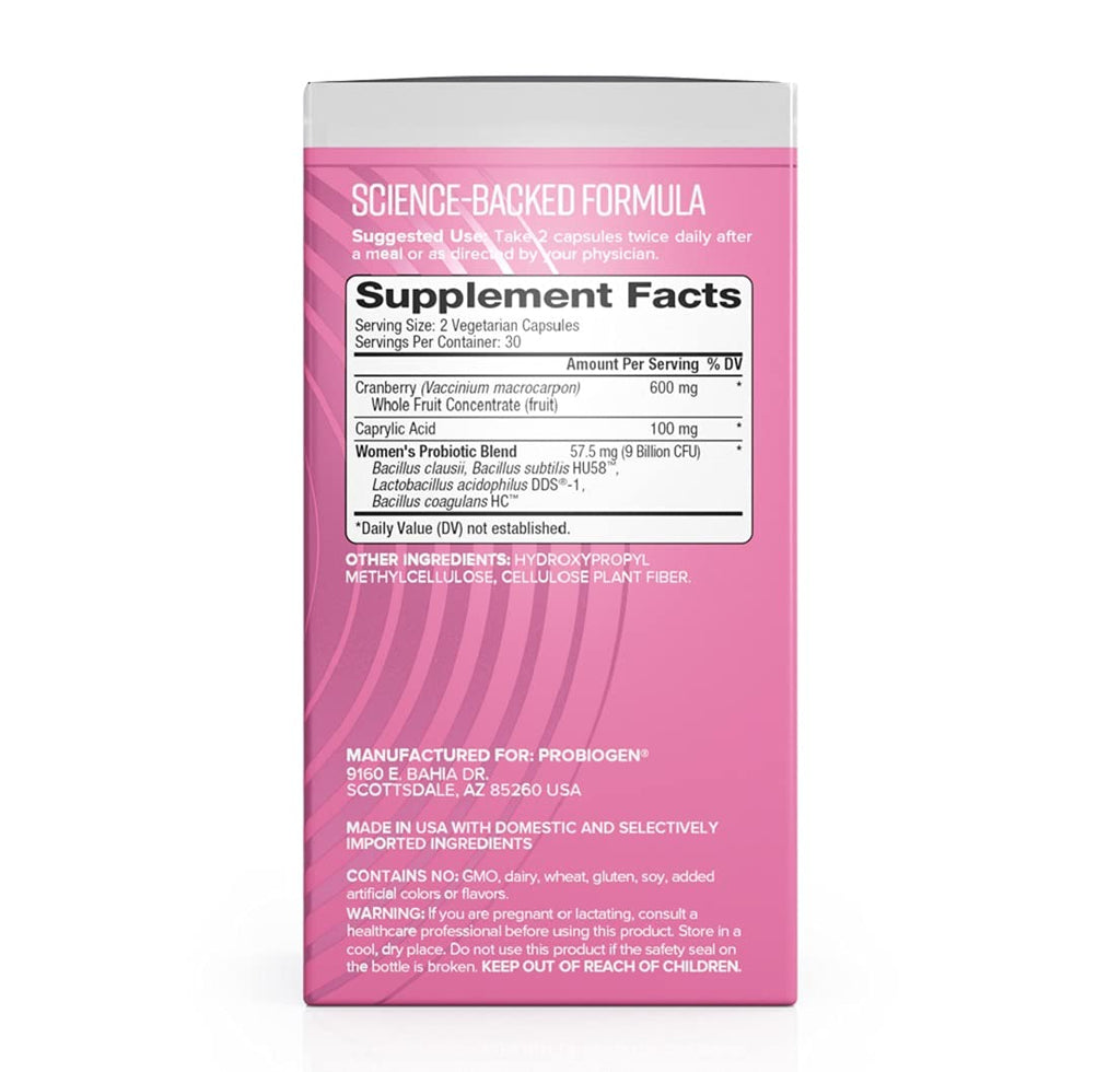 Probiogen Women's Daily Probiotic with Smart Spore Technology - 60 Capsules - image 5