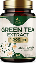 Nature's Nutrition Green Tea Extract 1000mg - 240 Capsules