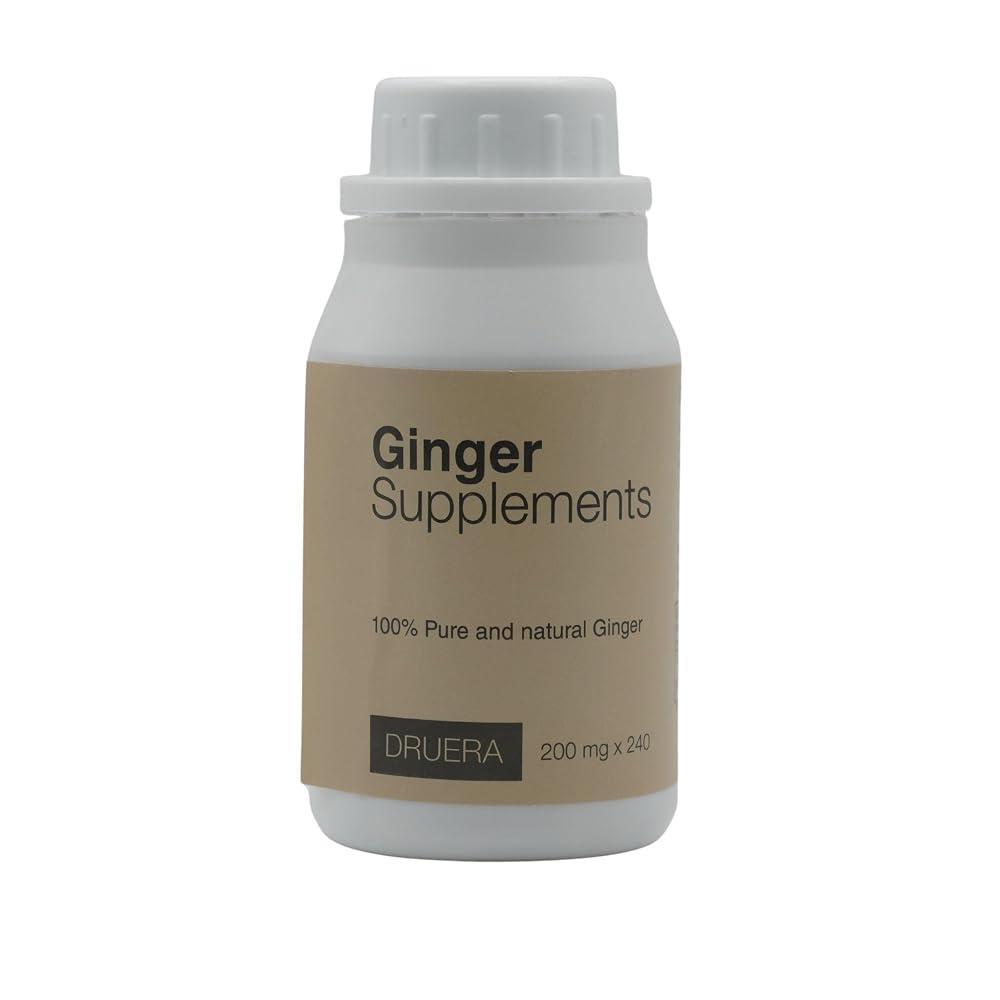 Dru Era Ginger Supplement 200mg - 240 Capsules - image 3