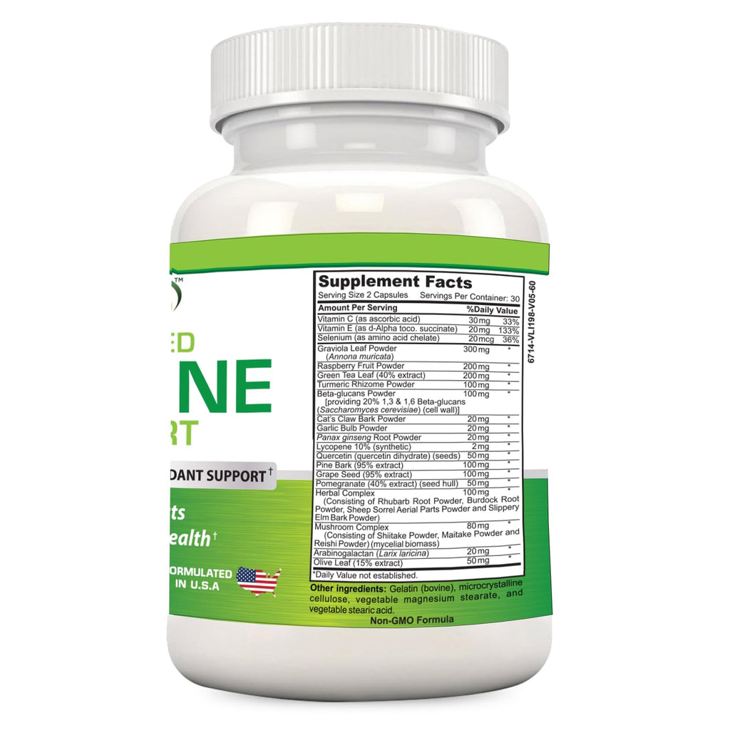Gold Banner Immune Support Supplement Antioxidant Complex - 60 Capsules - image 2