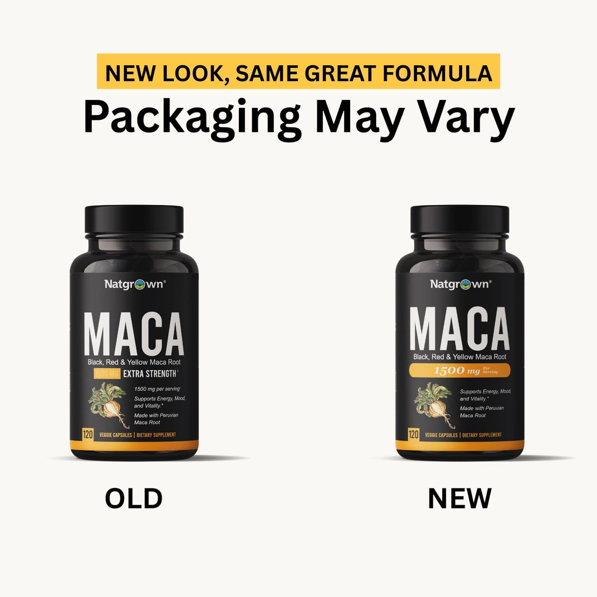 Natgrown Organic Maca Root Powder Capsules - 120 Count - image 5