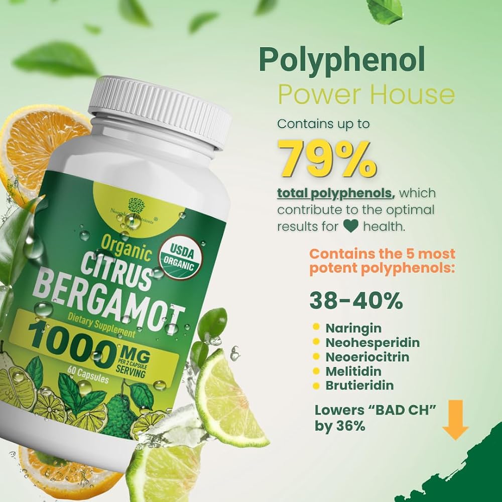 Nourishing Nutrients Organic Citrus Bergamot Supplement