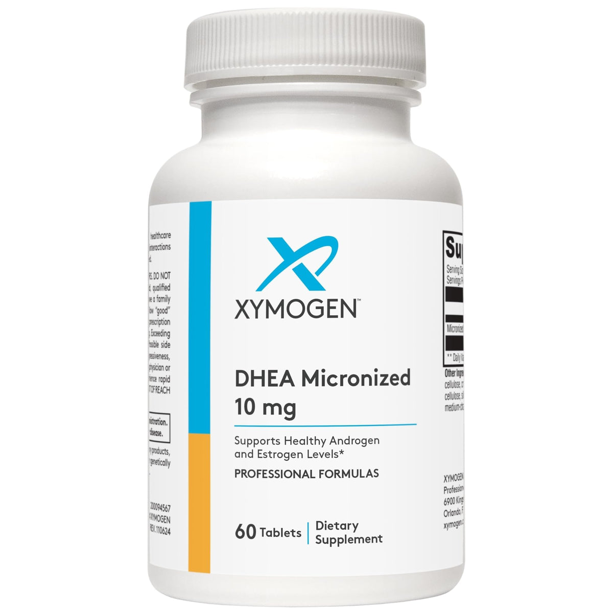 XYMOGEN DHEA Micronized Hormone Support - 60 Tablets - image 4