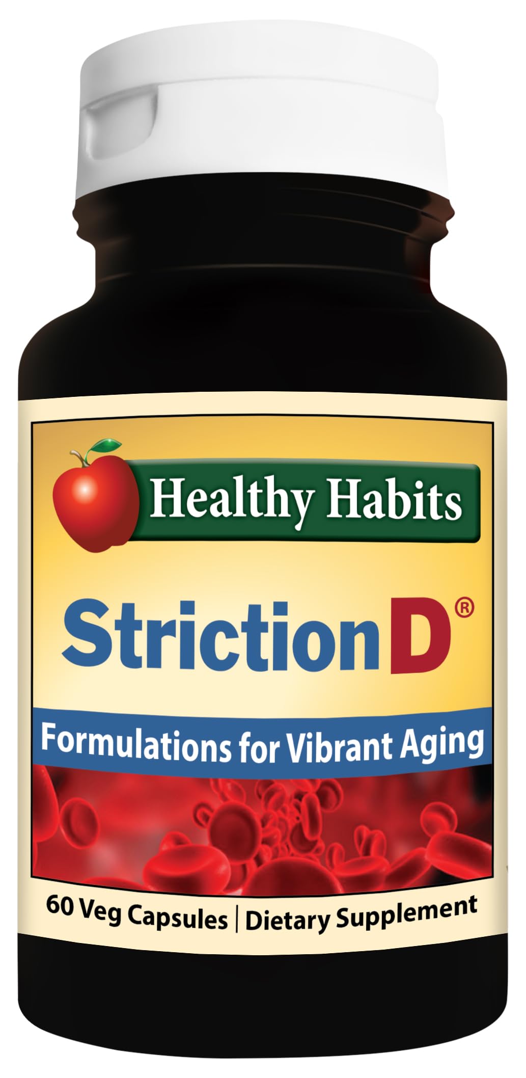 Healthy Habits StrictionD Ceylon Cinnamon & Chromium - 60 Vegetarian Capsules