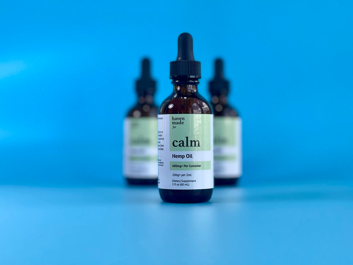 Haven Made Calm Hemp Extract Oil 600mg - 2 Fl Oz - image 4
