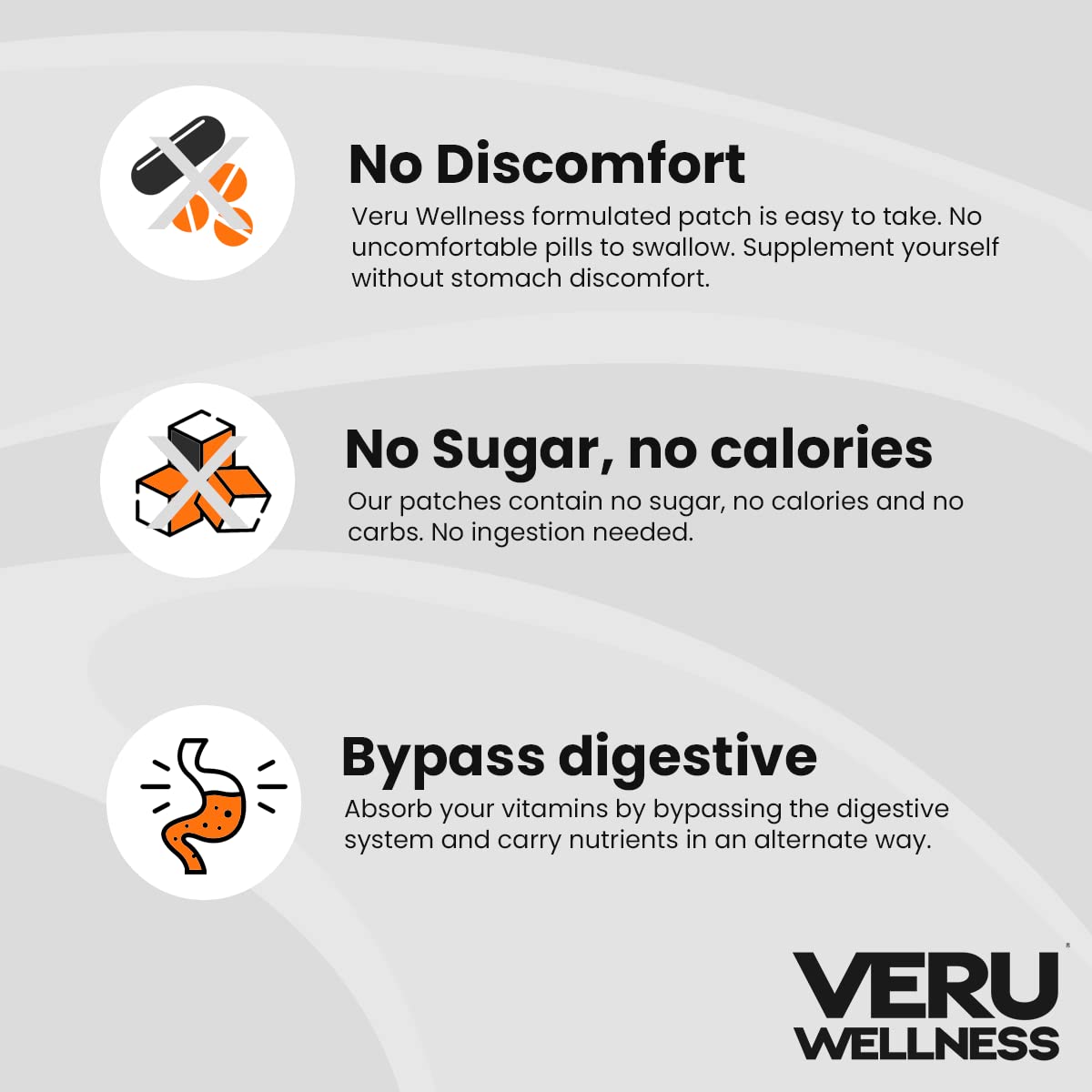 Veru Wellness Duo Lifestyle Patches - 60 Count