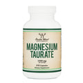Double Wood Supplements Magnesium Taurate Supplement for Cardiovascular Health