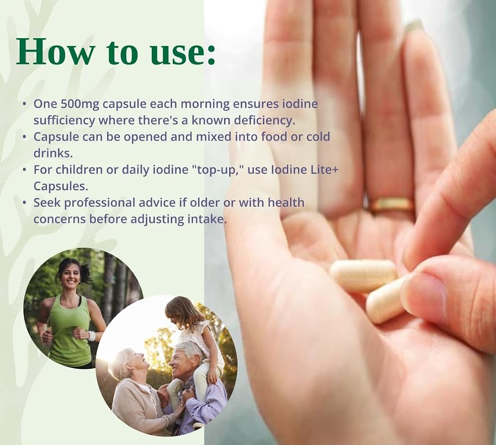 Seagreens Everyday Iodine+ - 60 Capsules - image 7
