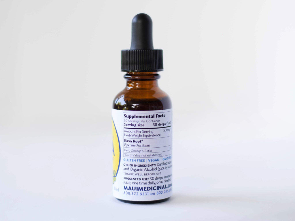 Maui Medicinal Herbs Kava Root Extract - 1 Fl Oz - image 3