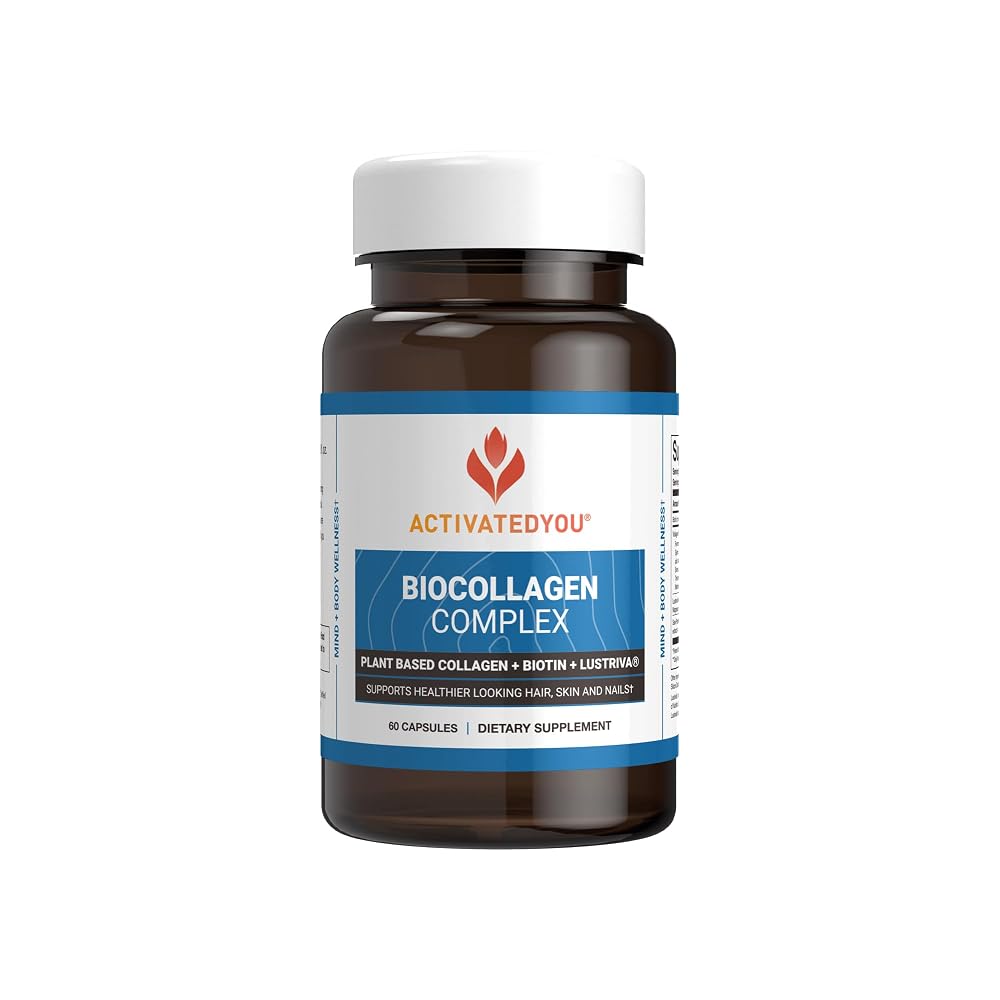 ACTIVATEDYOU BioCollagen Complex Plant-Based Collagen Support - 60 Softgels
