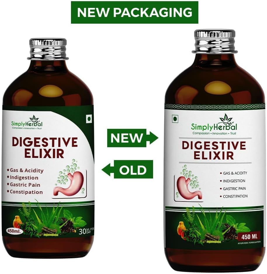 Generic Senta Ayurvedic Digestive Elixir Syrup with 37 Herbs - 450 ml - image 2