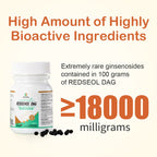 REDSENOL DAG Sublingual Ginseng Extract - 960 Pills - image 4