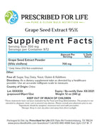 Prescribed For Life Grape Skin Powder