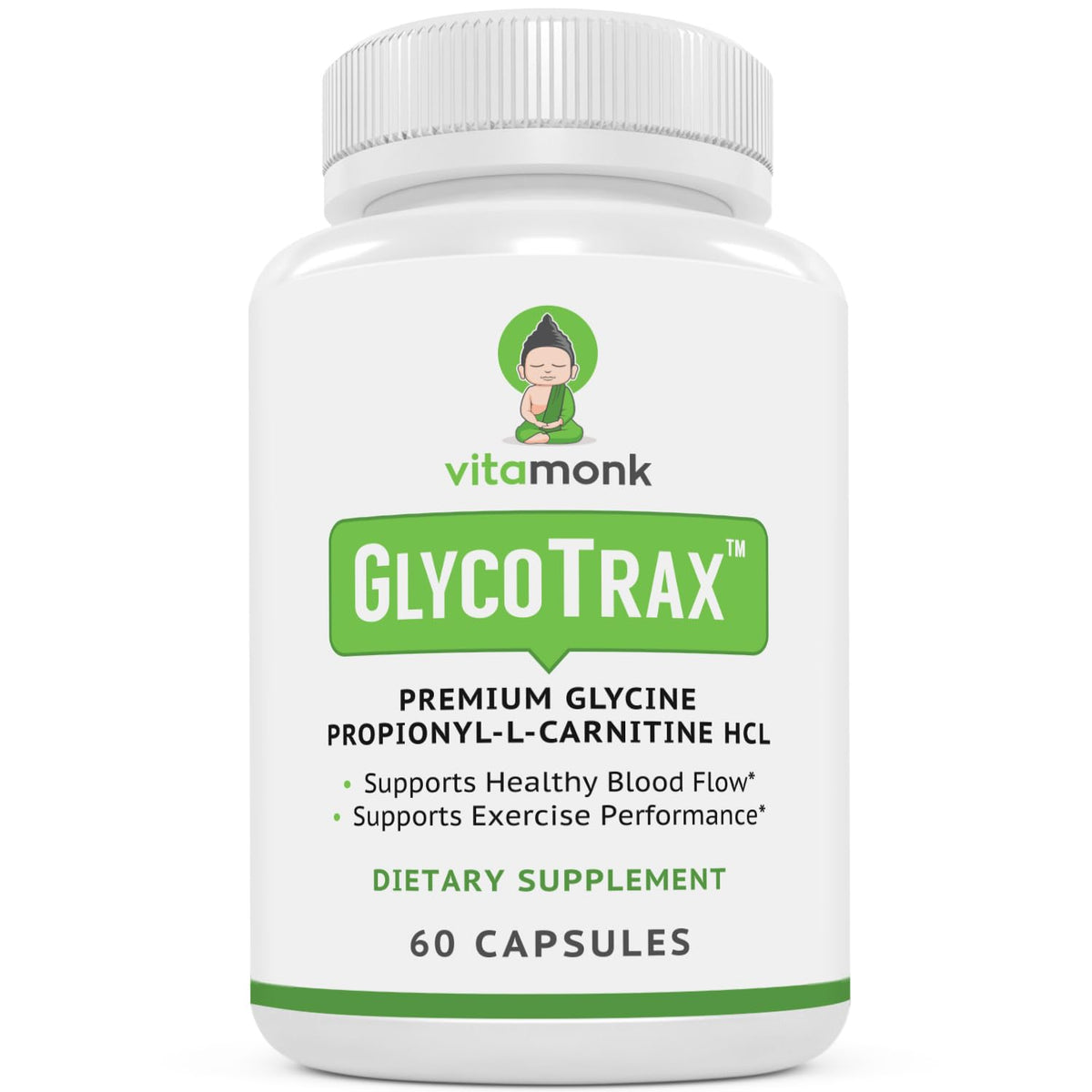 VitaMonk GPLC Glycine Propionyl-L-Carnitine - 60 Capsules