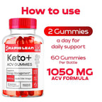 LIVORKA Rapid Lean Keto ACV Gummies Weight Loss Support - 60 Gummies - image 3