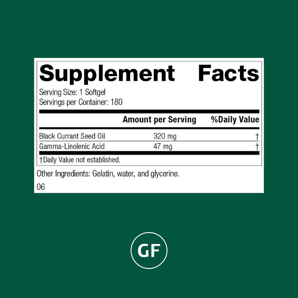 Standard Process Black Currant Seed Oil Tissue Repair Aid - 180 Softgels - image 2