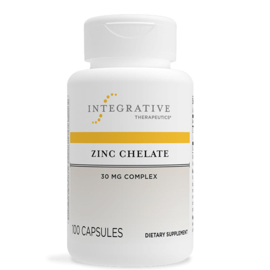 Integrative Therapeutics Zinc Chelate Mineral Supplement - 100 Capsules