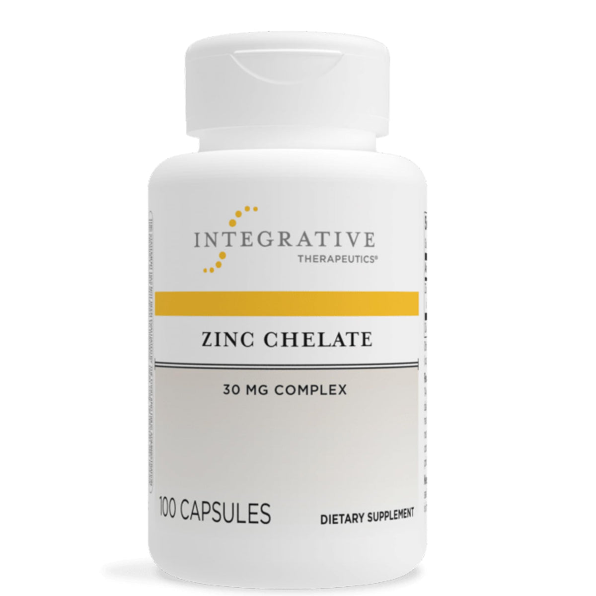 Integrative Therapeutics Zinc Chelate Mineral Supplement - 100 Capsules