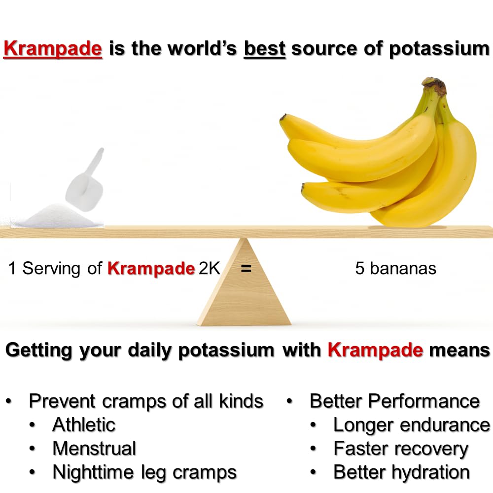 Krampade High Potassium Electrolytes Powder Orange - 19 Servings - image 5