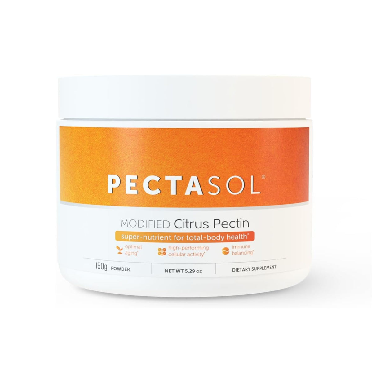 EcoNugenics PectaSol Modified Citrus Pectin Supplement