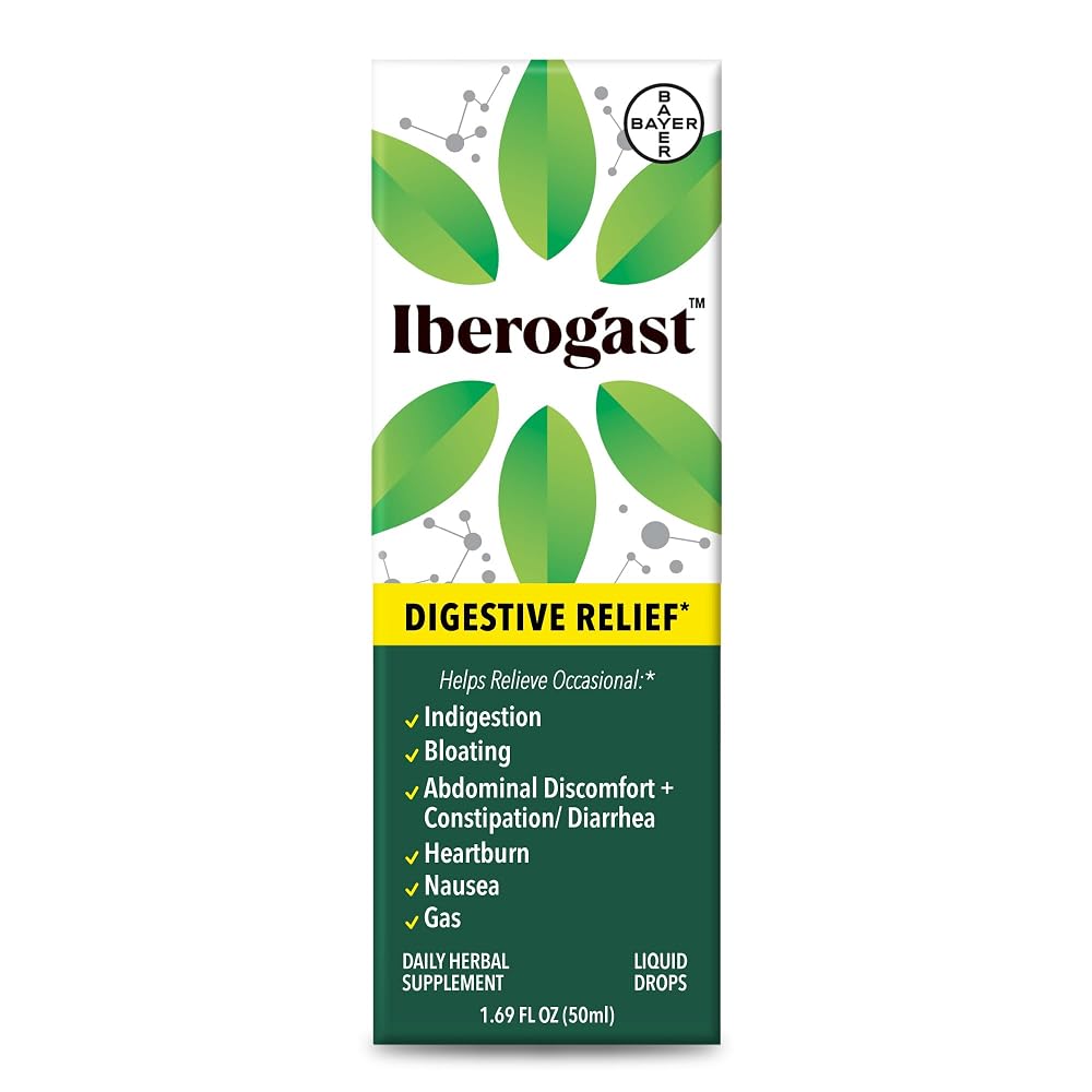 Iberogast Liquid Drops Herbal Digestive Relief - 50mL