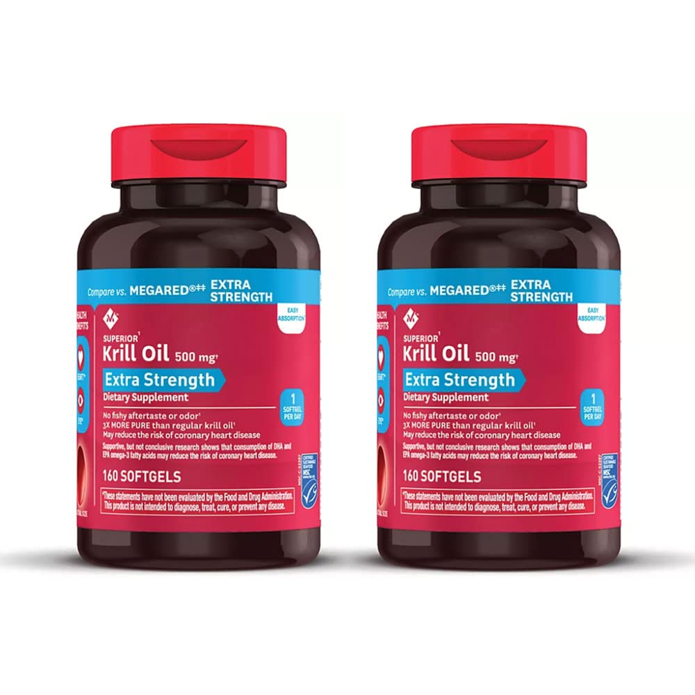 Members Mark Extra Strength Omega-3 Krill Oil - 320 Softgels