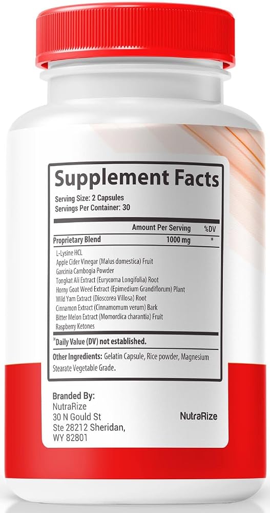 NutraRize Gluco Revive Natural Support - 60 Capsules - image 2