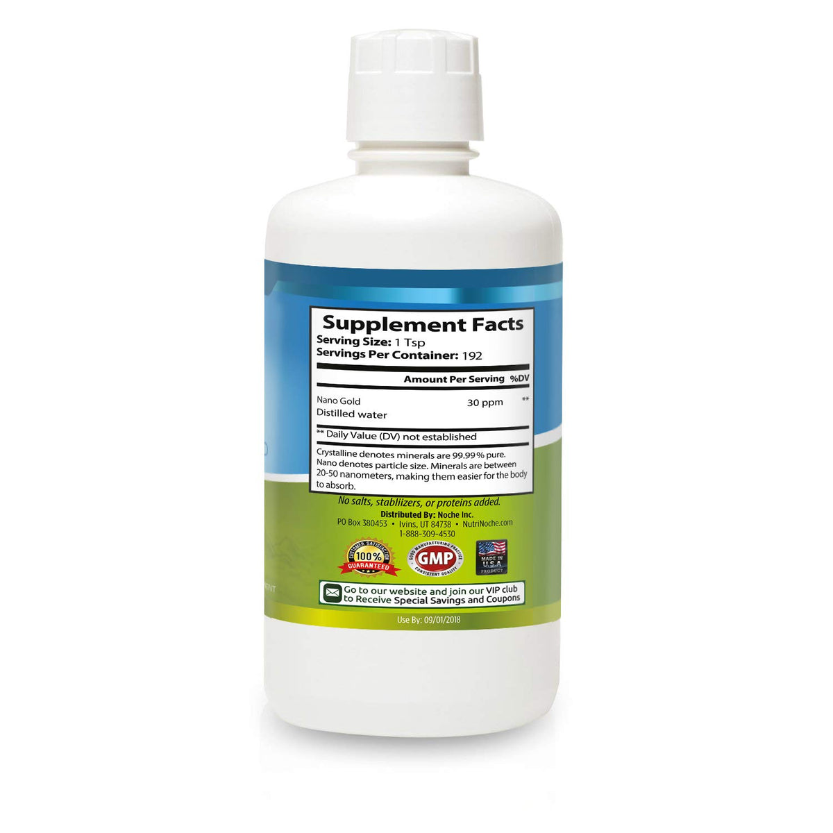 Nutrinoche Colloidal Gold - The Best Colloidal Gold Mineral Supplement
