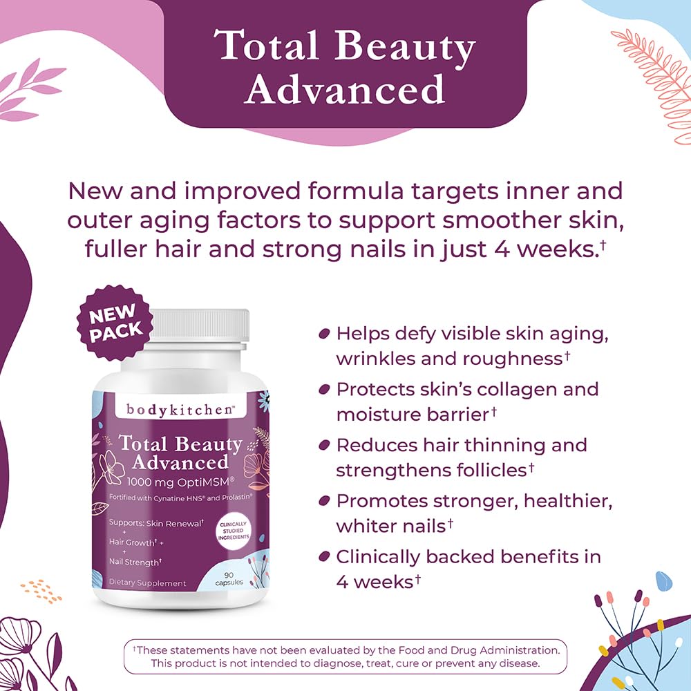 Body Kitchen Total Beauty Advanced with Elastin Peptides - 90 Capsules - image 3