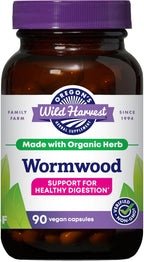 Oregon's Wild Harvest Wormwood Organic Herbal Supplement - 90 Capsules