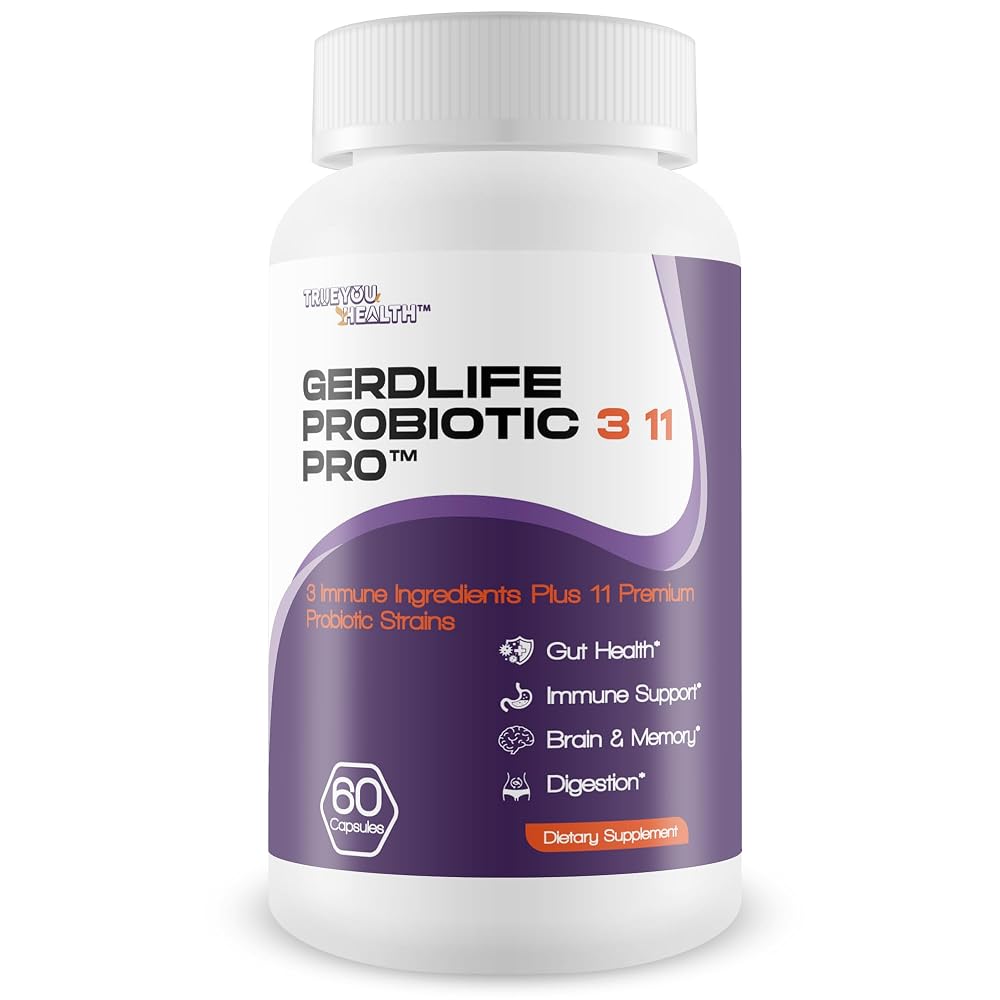 True You Health Gerdlife Probiotic 3 11 Pro - 60 Capsules