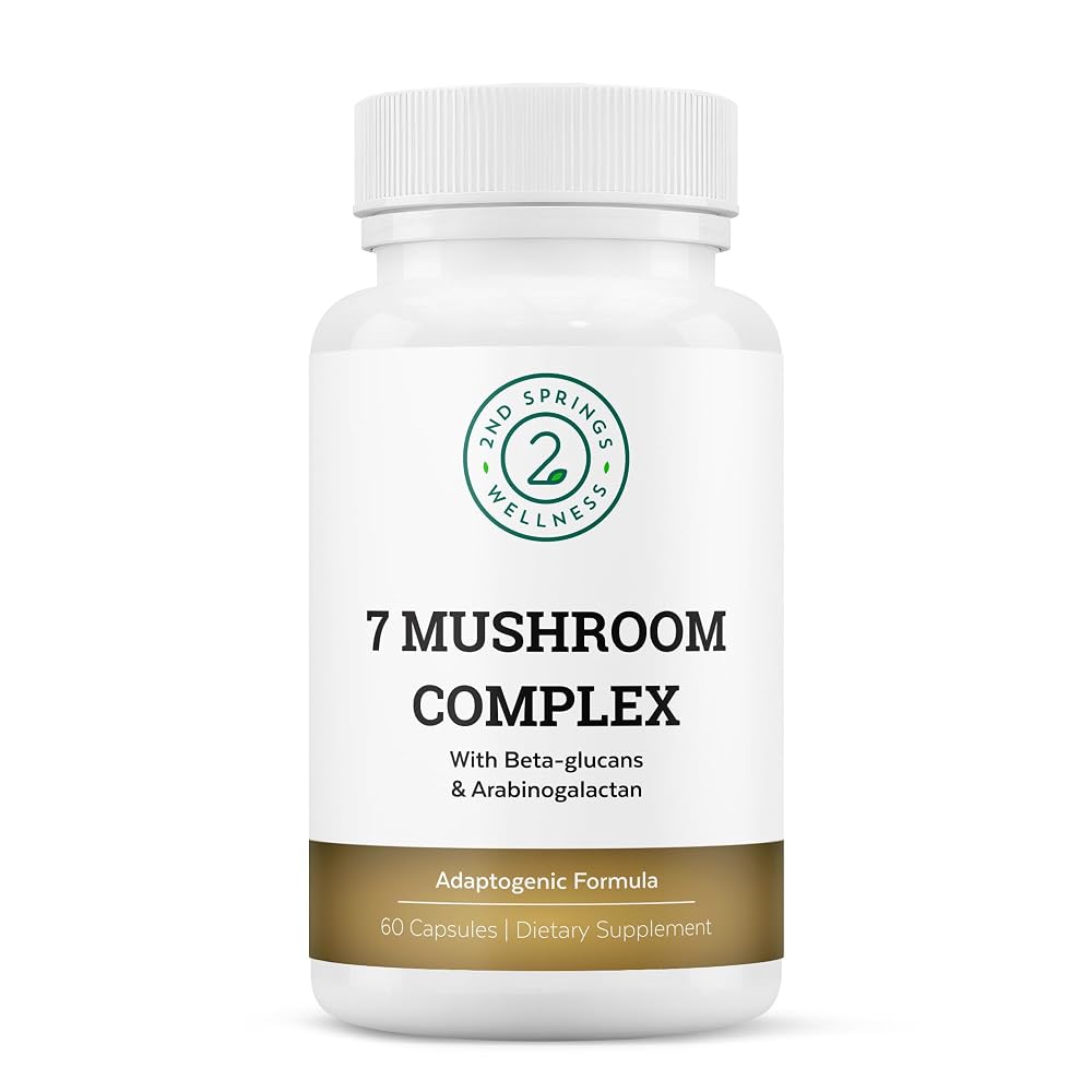 2nd Springs 7 Organic Mushroom Complex - 60 Capsules