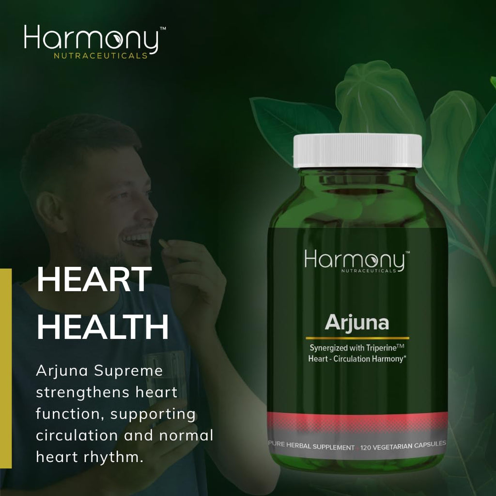 Harmony Nutraceuticals Arjuna Supreme Cardiovascular Support - image 3