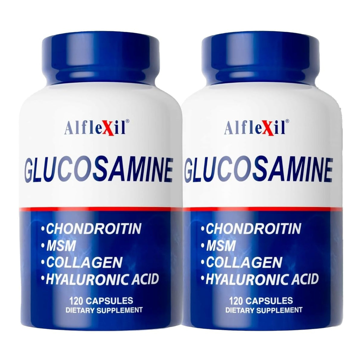 ALFLEXIL Glucosamine Plus Chondroitin Cream with MSM & Collagen