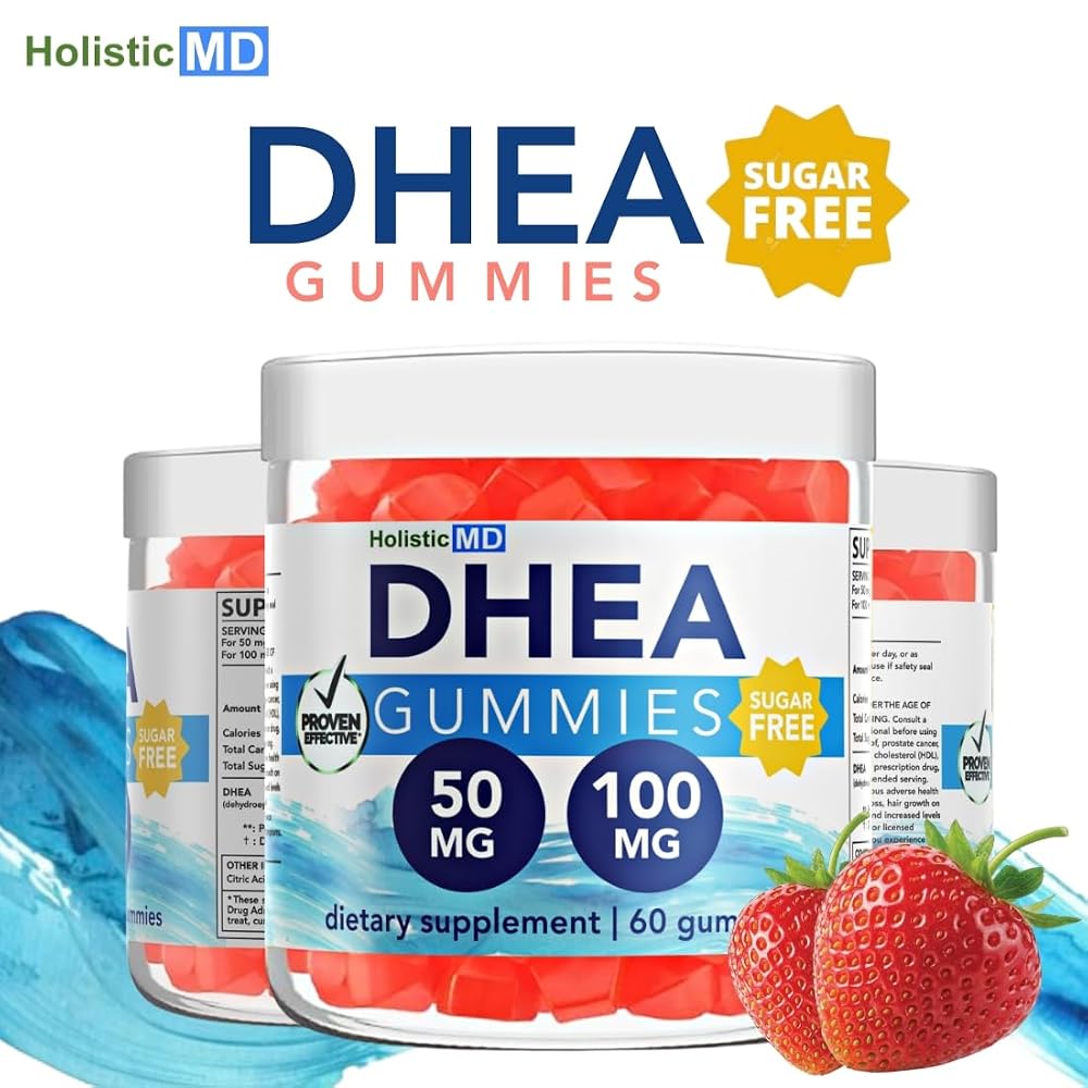Holistic MD DHEA 50mg/100mg Gummies - 60 Count - image 4