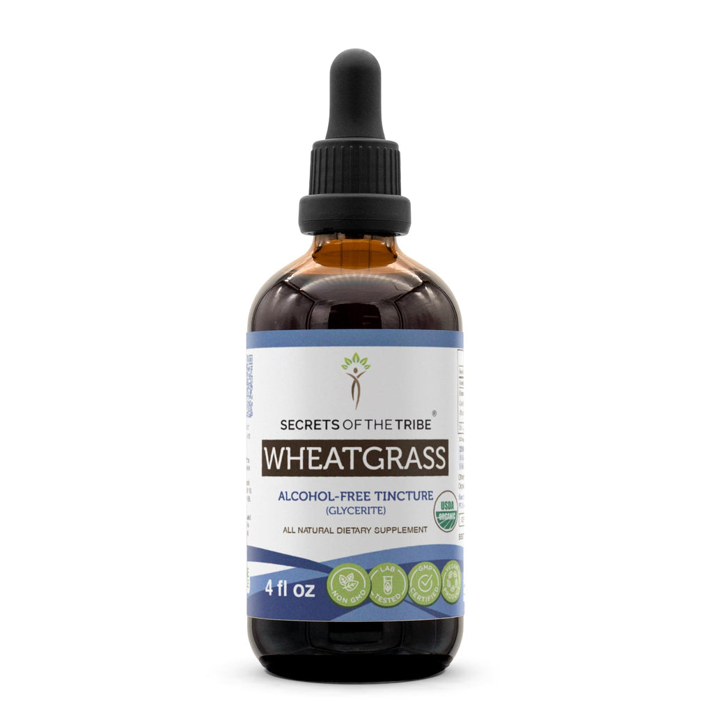 Secrets of the Tribe Wheatgrass Alcohol-Free Liquid Extract