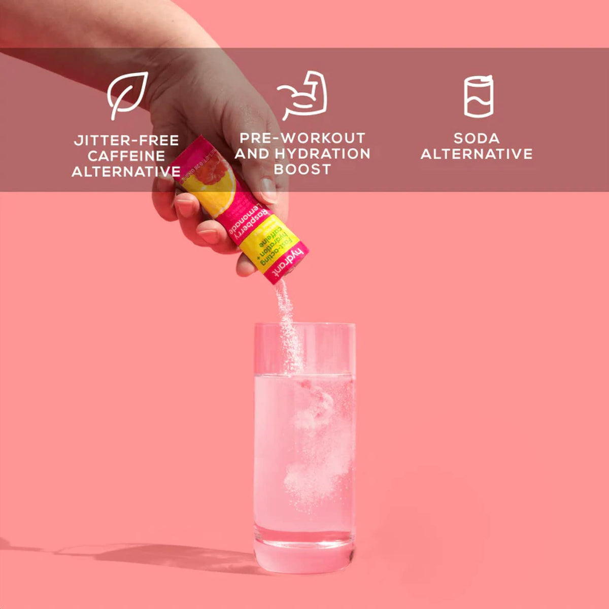 Hydrant Energy Electrolyte Powder Raspberry Lemonade - 30 Sticks - image 5
